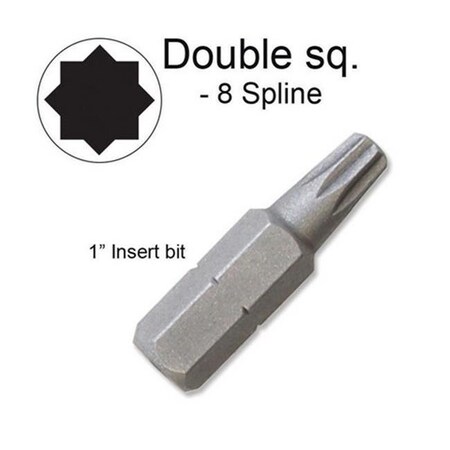 Best Way Tools Best Way Tools 86642 0.25 in. Double Square Screwdriver Bit 2427177